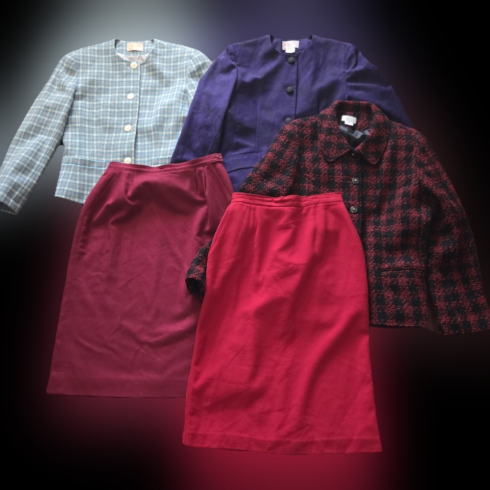 Vintage Wool Pendleton & Koret Jackets & Skirts